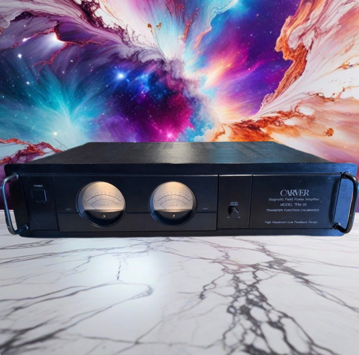 Carver TFM-25 Power Amplifier – Fresh Recap Full Fresh Service 225 WPC Beast🎶🔥