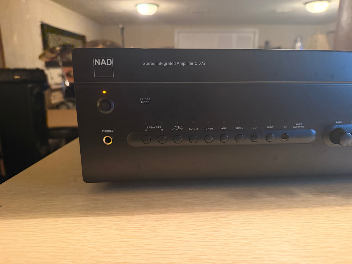 NAD C372 Stereo Integrated Amplifier 150W/Ch Fresh Pro Service Hi-Fi Audiophile