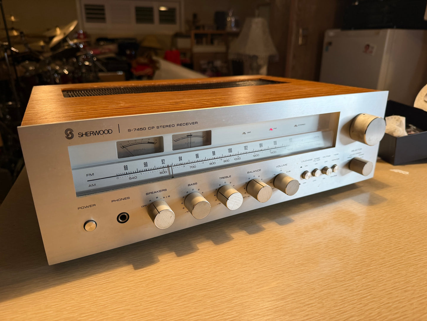 Vintage Sherwood S-7450 CP Stereo Receiver Amplifier  Fresh Servicing V RARE🔥🎶