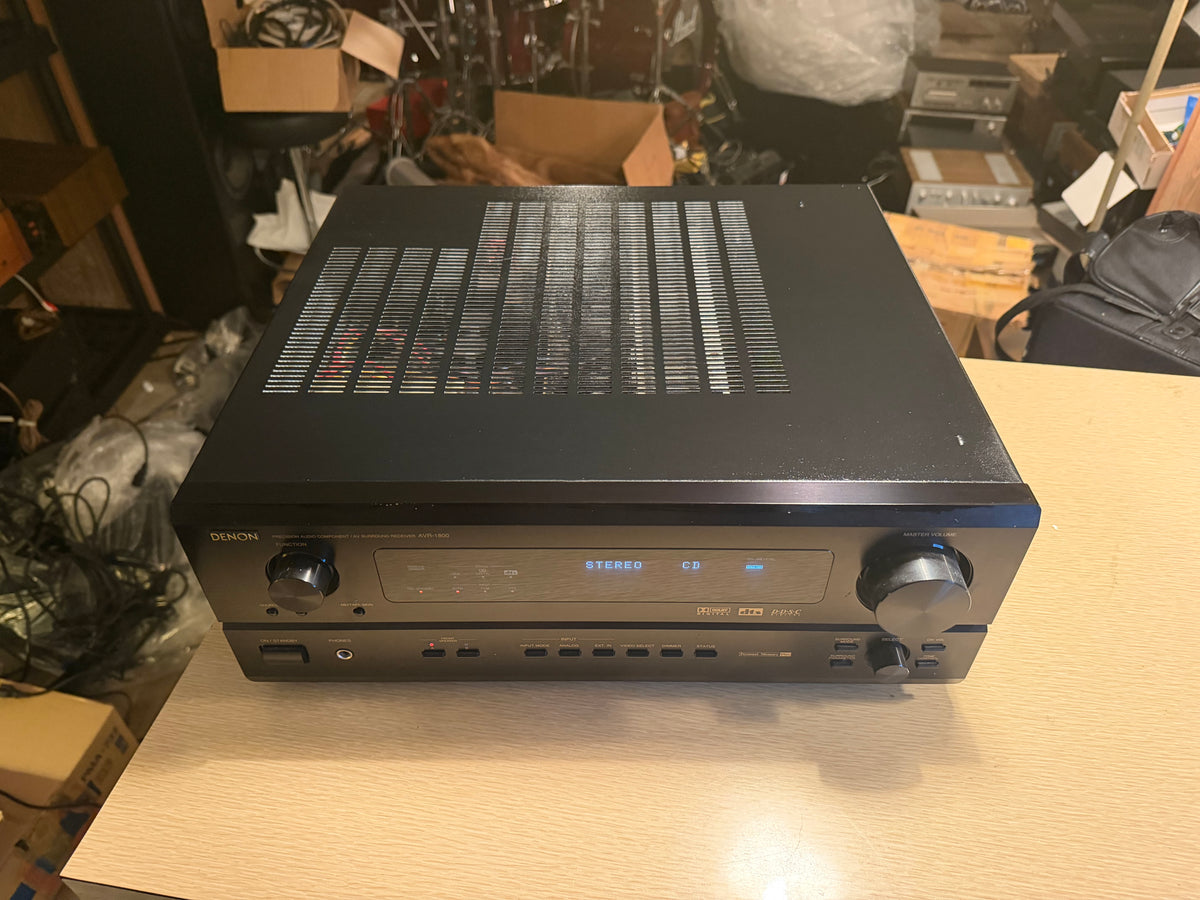 Denon AVR-1800 Precision Audio Component/AV Surround Receiver Serviced Beauty🔥