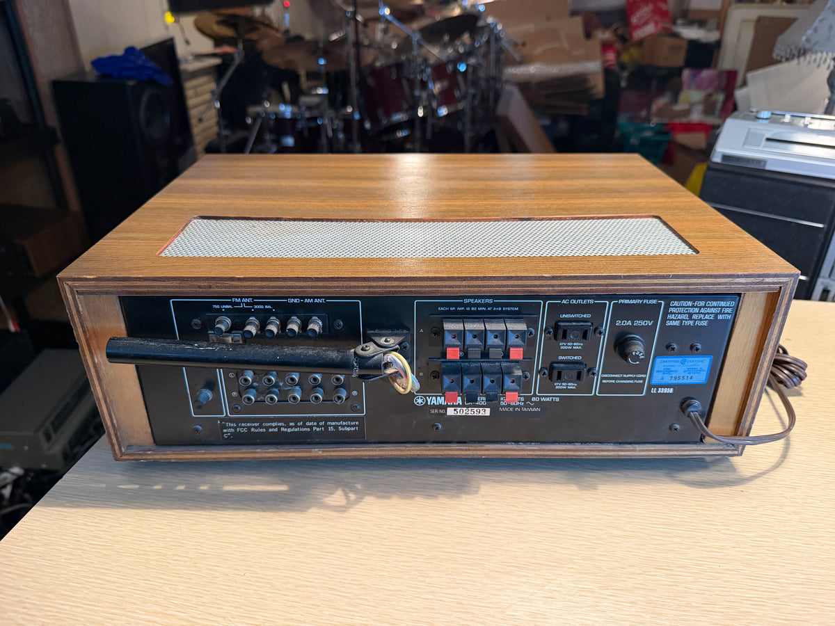 Vintage Yamaha CR-400 Natural Sound Receiver Excellent Fresh Service LED Upgrade