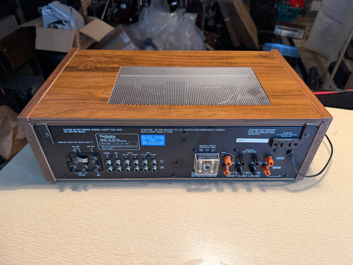 Technics SA-300 Am/Fm Stereo Receiver Amplifier  Freshly Serviced Near Mint 🎶🔥