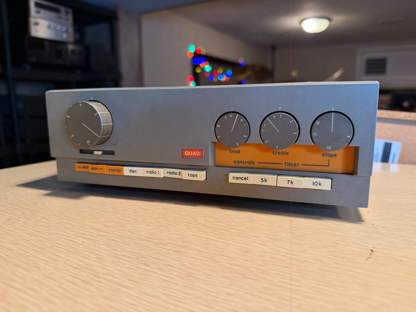 Quad 33 Control Unit + Quad FM 2 Stereo Tuner + Quad 303 Power Amp Serviced Rare
