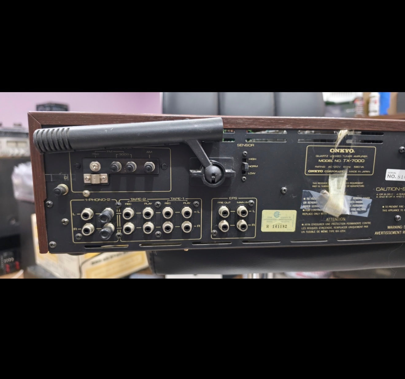 Vintage Onkyo TX-7000 Stereo Receiver Servo Locked FM 90WPC BEAST FRESH SERVICE!