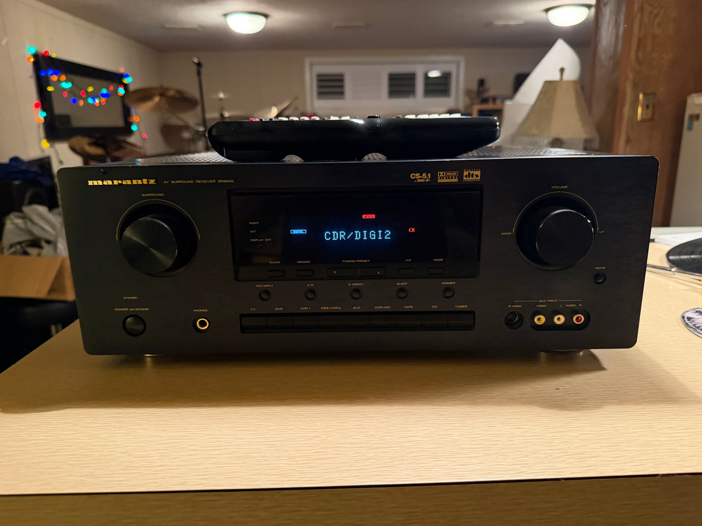 Marantz SR6200 AV Audiophile Home Theater Amplifier Remote Bundle Fresh Service!