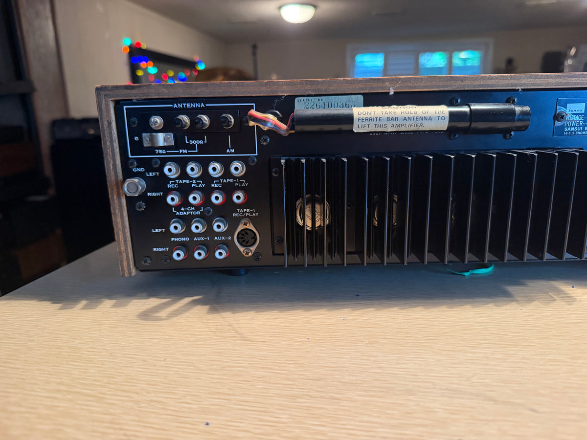 Vintage Sansui 881 Stereo Receiver Recapped Pro Serviced MINT Condition Beauty🎶