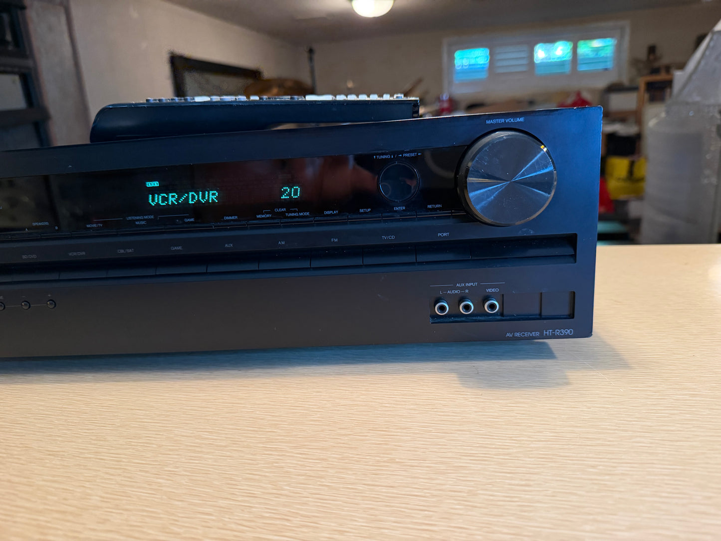 Onkyo HT-R390 AV Receiver Black Home Theater With Remote Freshly Serviced Beauty