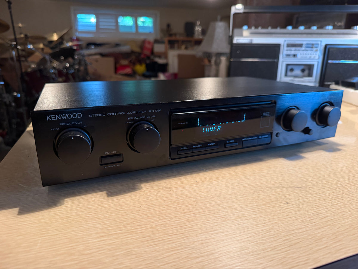 Preamplifier Kenwood KC 991 | Excellent Freshly Serviced | Very Rare Beauty🔥🎶