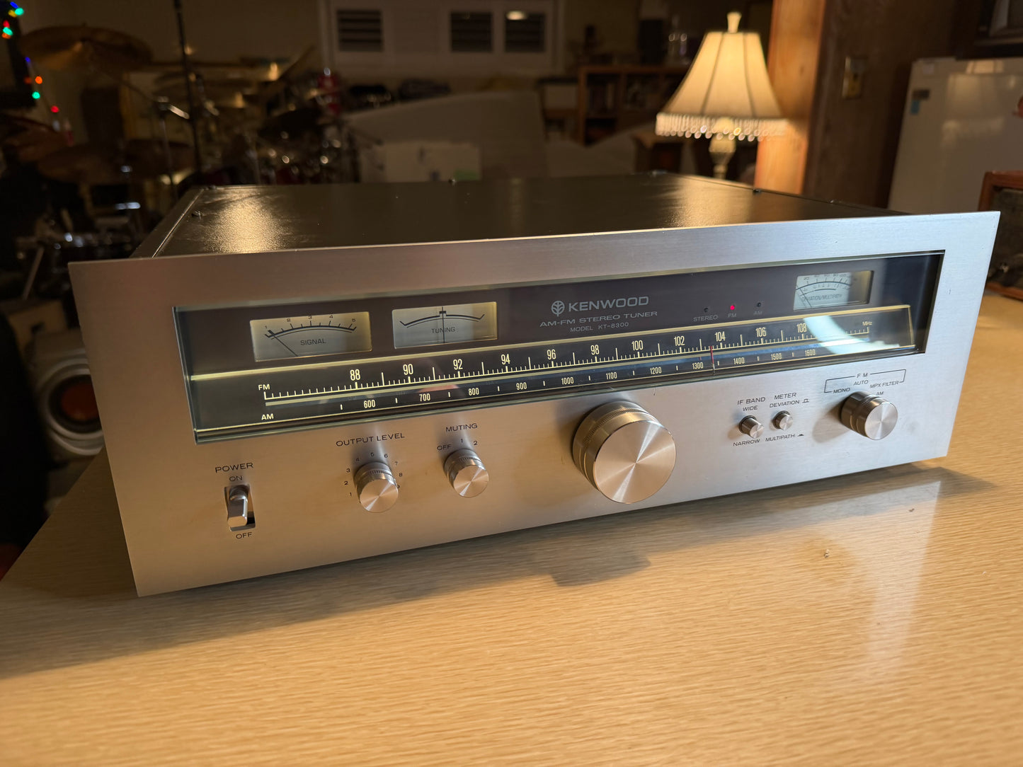 KENWOOD KT-8300 AM/FM Stereo Tuner Tested FULL FRESH SERVICE V RARE BEAUTY🎶🔥