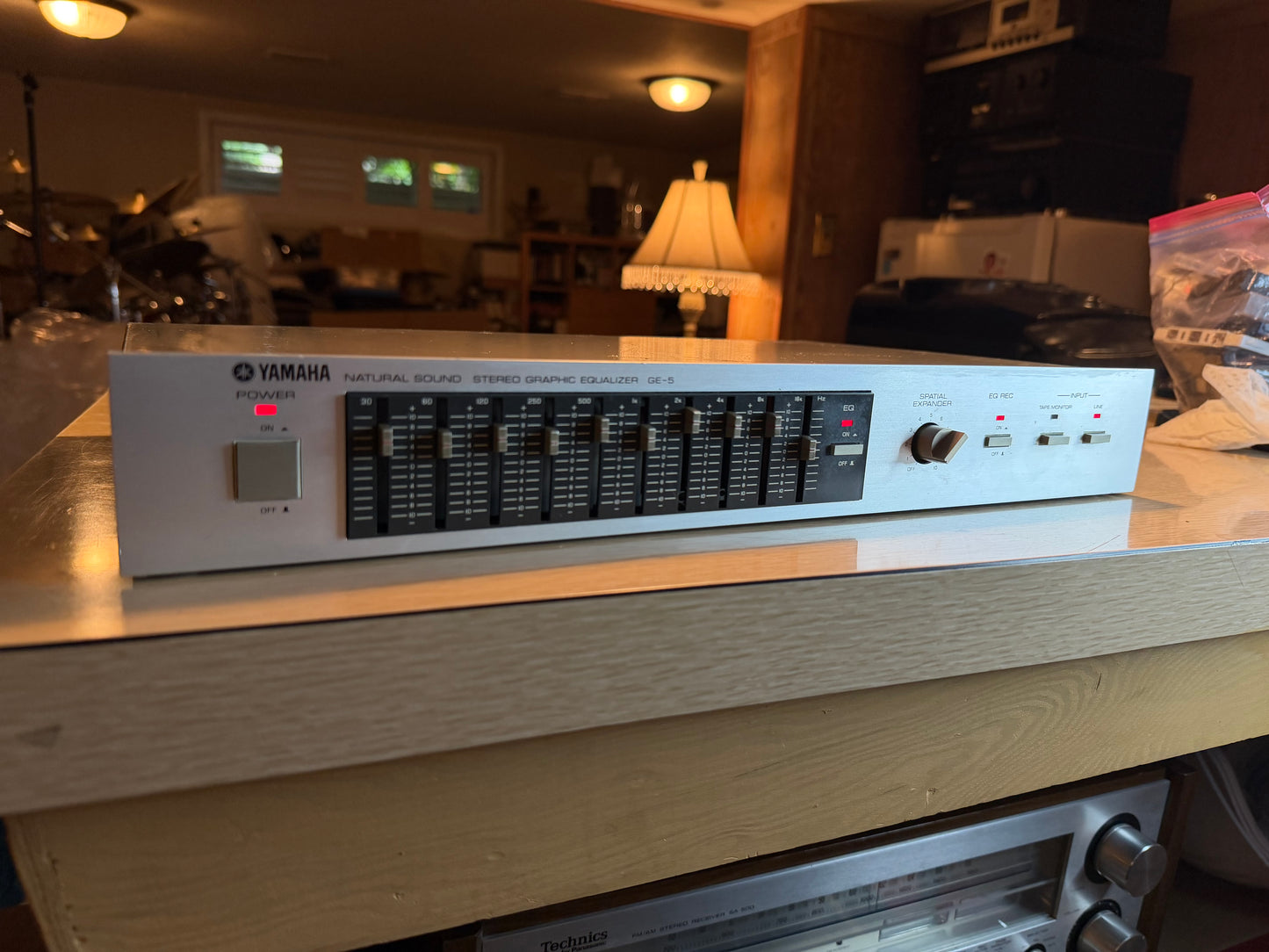 Yamaha GE-5 Stereo Graphic Equalizer Natural Sound Series FRESH SERVICE V Rare🔥