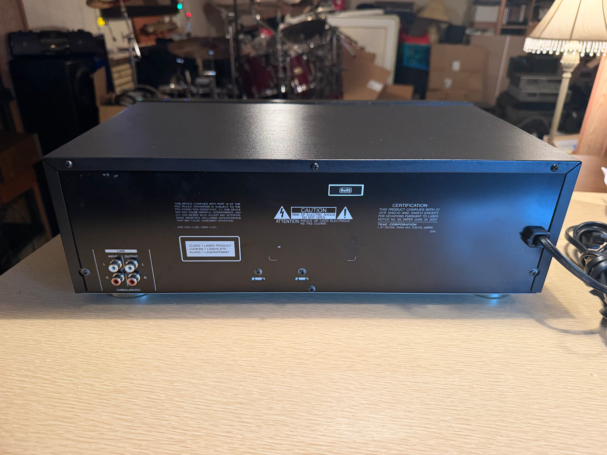 TEAC AD-850 Cassette Deck CD Player Fresh Service Near Mint Condition Beauty🔥🎶