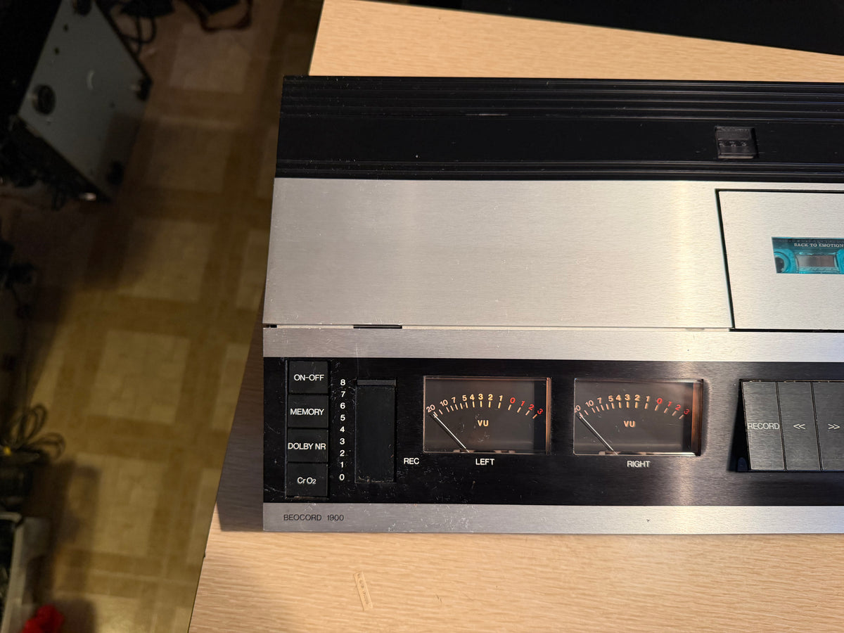 Bang & Olufsen Beocord 1900 Cassette Deck Tested Working Very Rare Beauty🔥🎶