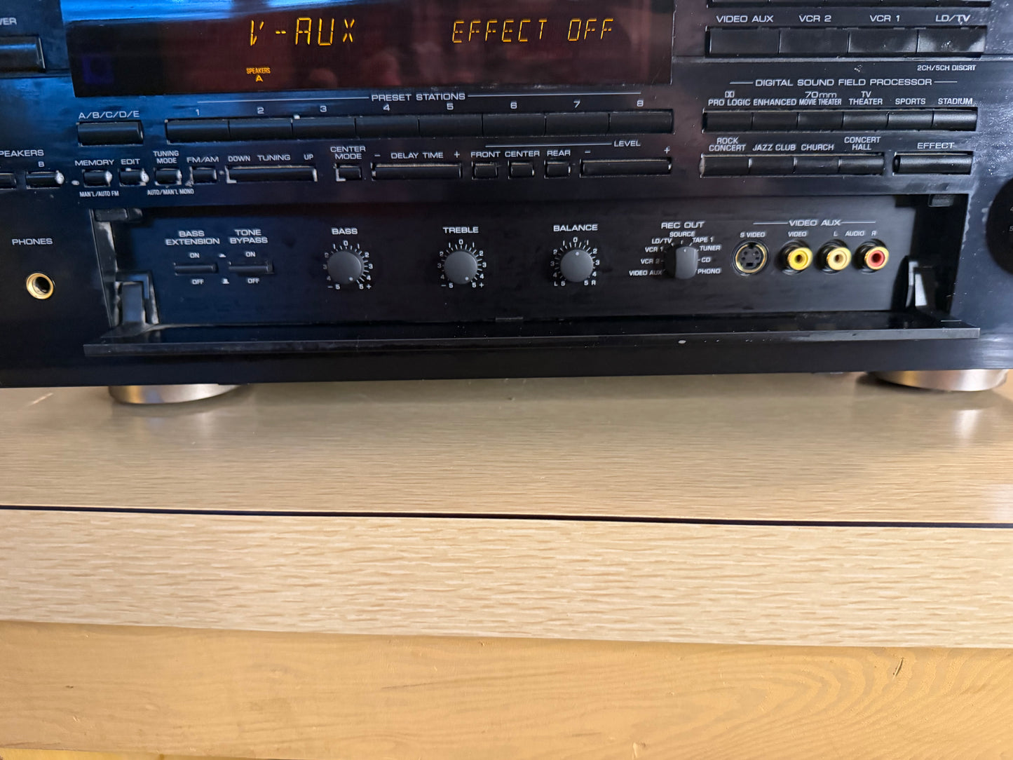 Yamaha RX-V2090 Natural Sound Stereo Receiver Cinema DSP 100WPC MONSTER Serviced