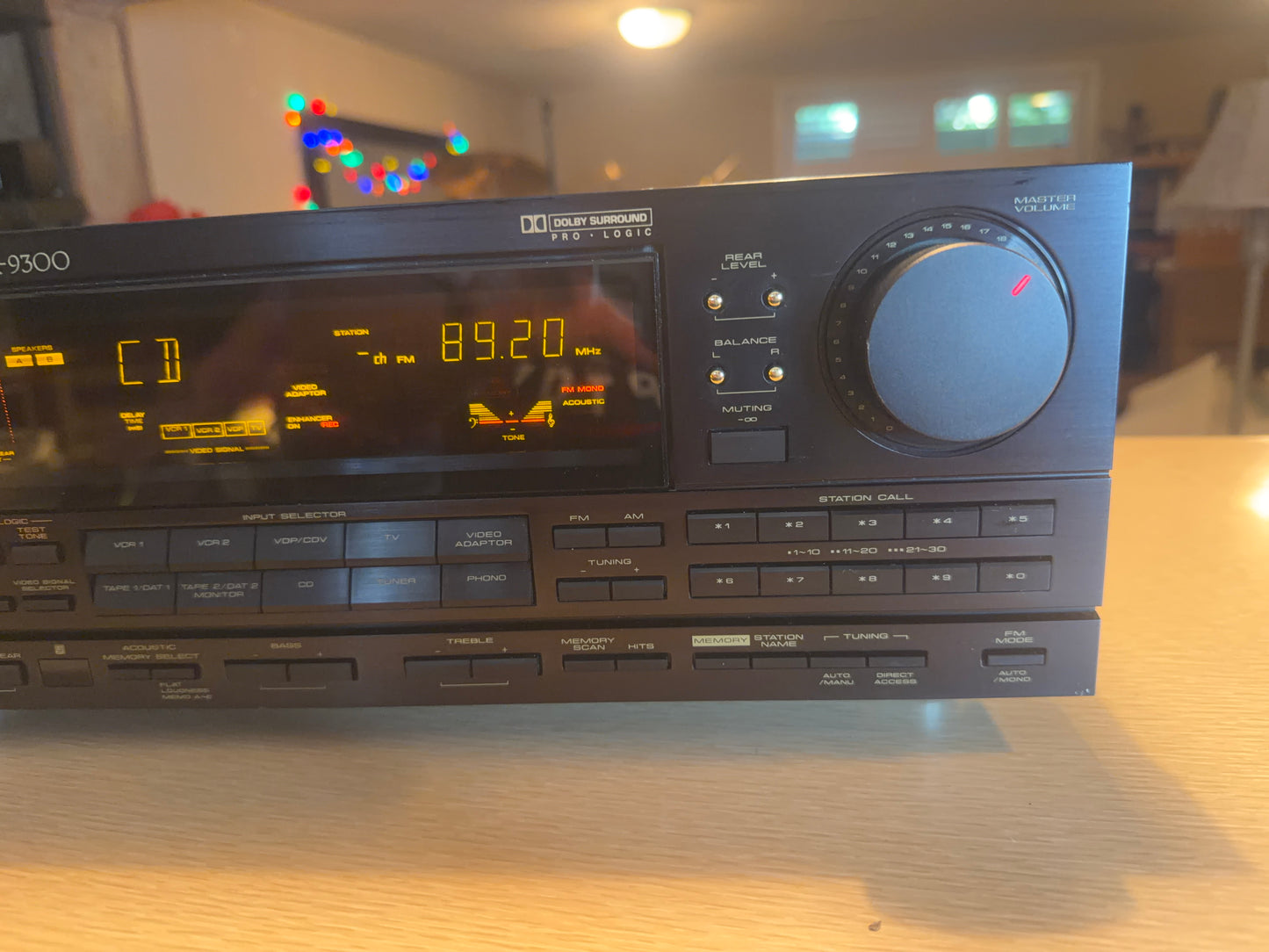 Pioneer VSX-9300s MONSTER Stereo Receiver Dolby Surround FULL Servicing 125WPC!