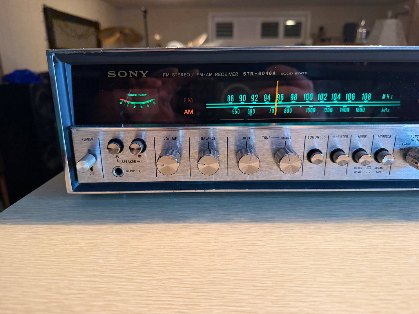 (NEAR MINT) Vintage SONY STR-6046A  AM/FM Stereo Receiver Fresh Servicing ✅🎶