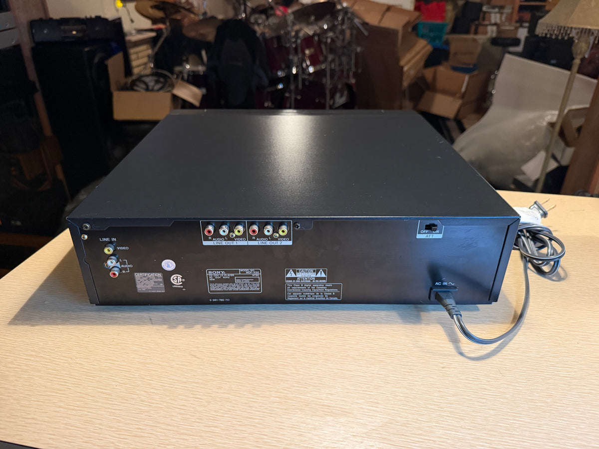 Sony MDP-K50 Laserdisc CDV CD LD Optical Disc Player New Belts Extremely Rare🔥