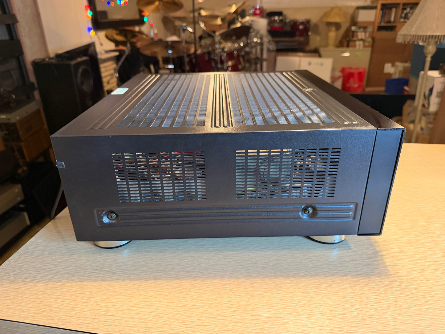 Pioneer VSX-9900s MONSTER Stereo Rare Dark Red Faceplate FRESH SERVICE 125WPC🔥
