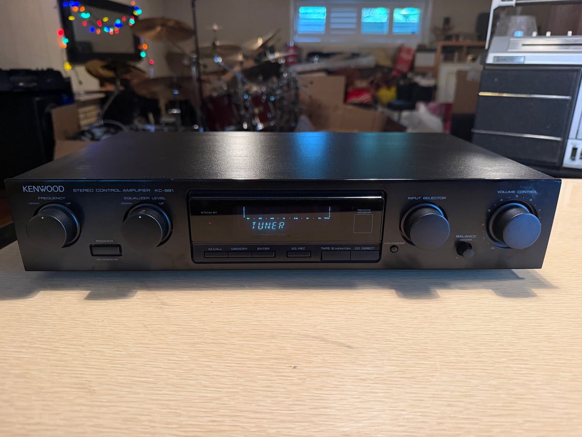 Preamplifier Kenwood KC 991 | Excellent Freshly Serviced | Very Rare Beauty🔥🎶