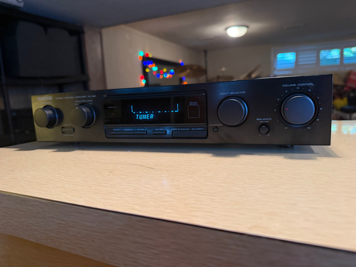 Preamplifier Kenwood KC 991 | Excellent Freshly Serviced | Very Rare Beauty🔥🎶
