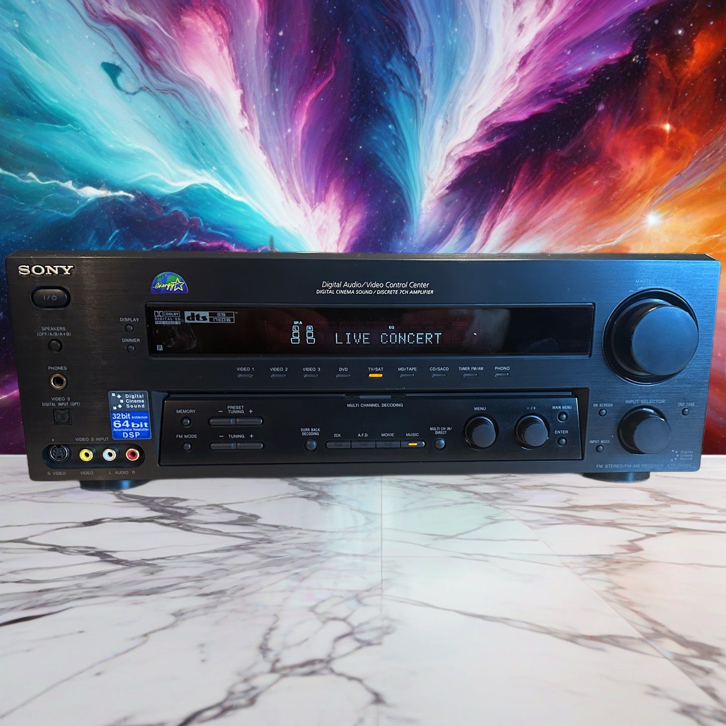 Sony STR-DE995 Receiver Stereo 7.1 Channel FM-AM Stereo 100WPC Fresh Servicing