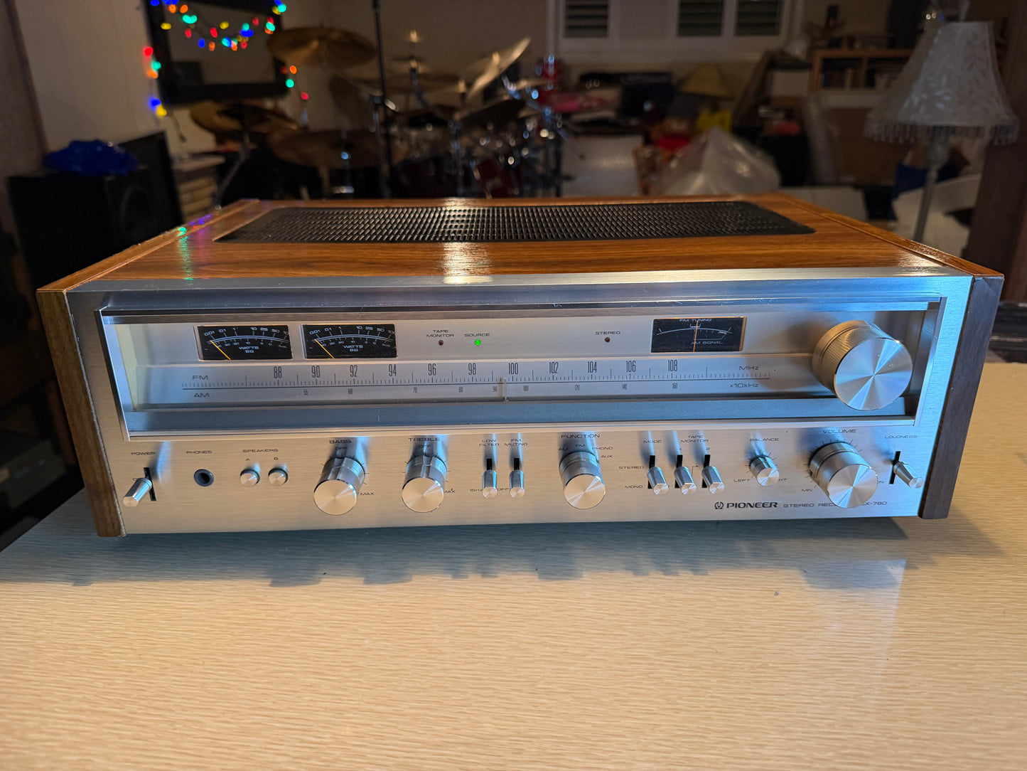 Vintage Pioneer SX-780 Stereo Receiver 45 Watts Per Channel High Output Serviced (Copy)