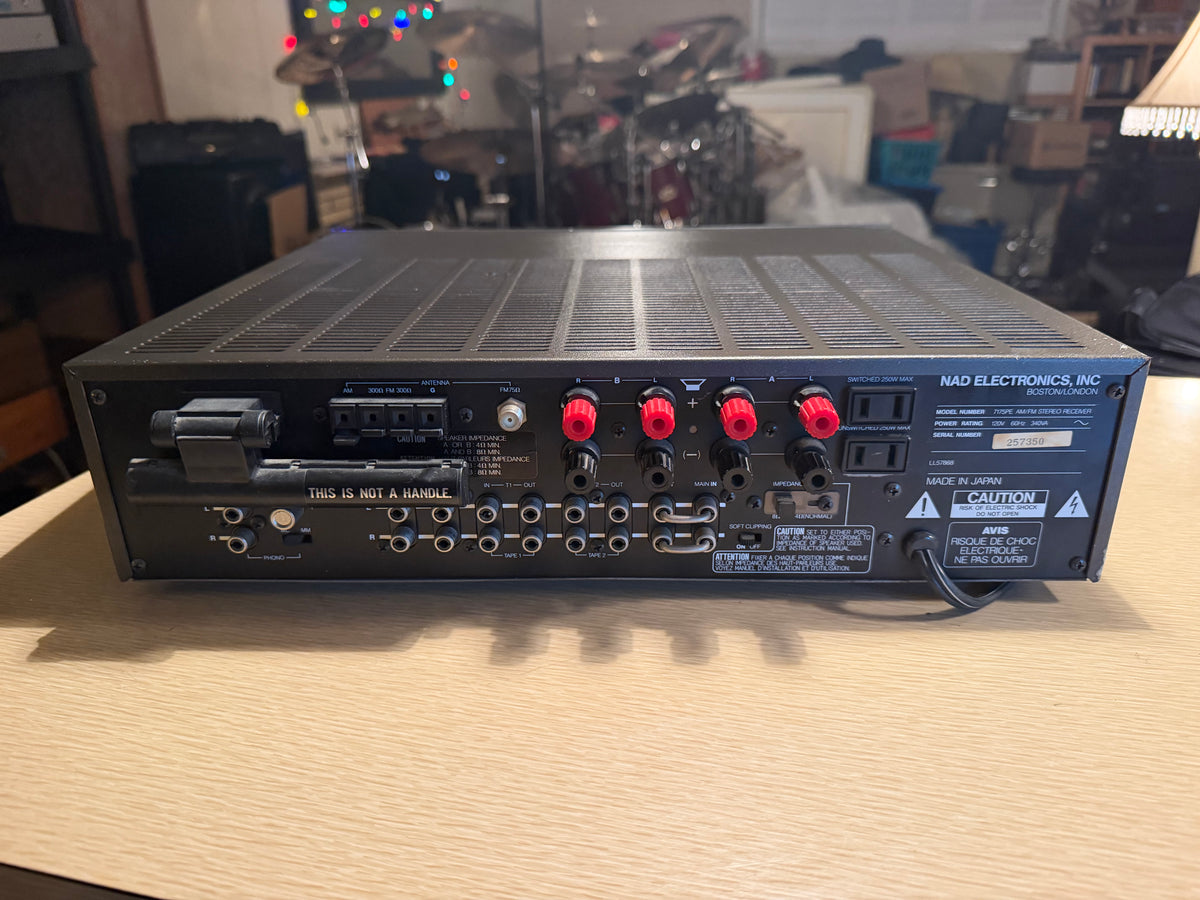 NAD Stereo Amplifier Power Envelope 2275PE Fresh Servicing Sounds Great Beauty🎶