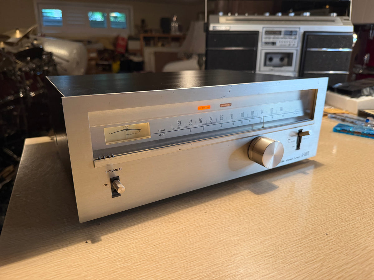 Vintage Pioneer Stereo Tuner TX-6500 II FRESH Service Beauty Very Rare Works🎶🔥