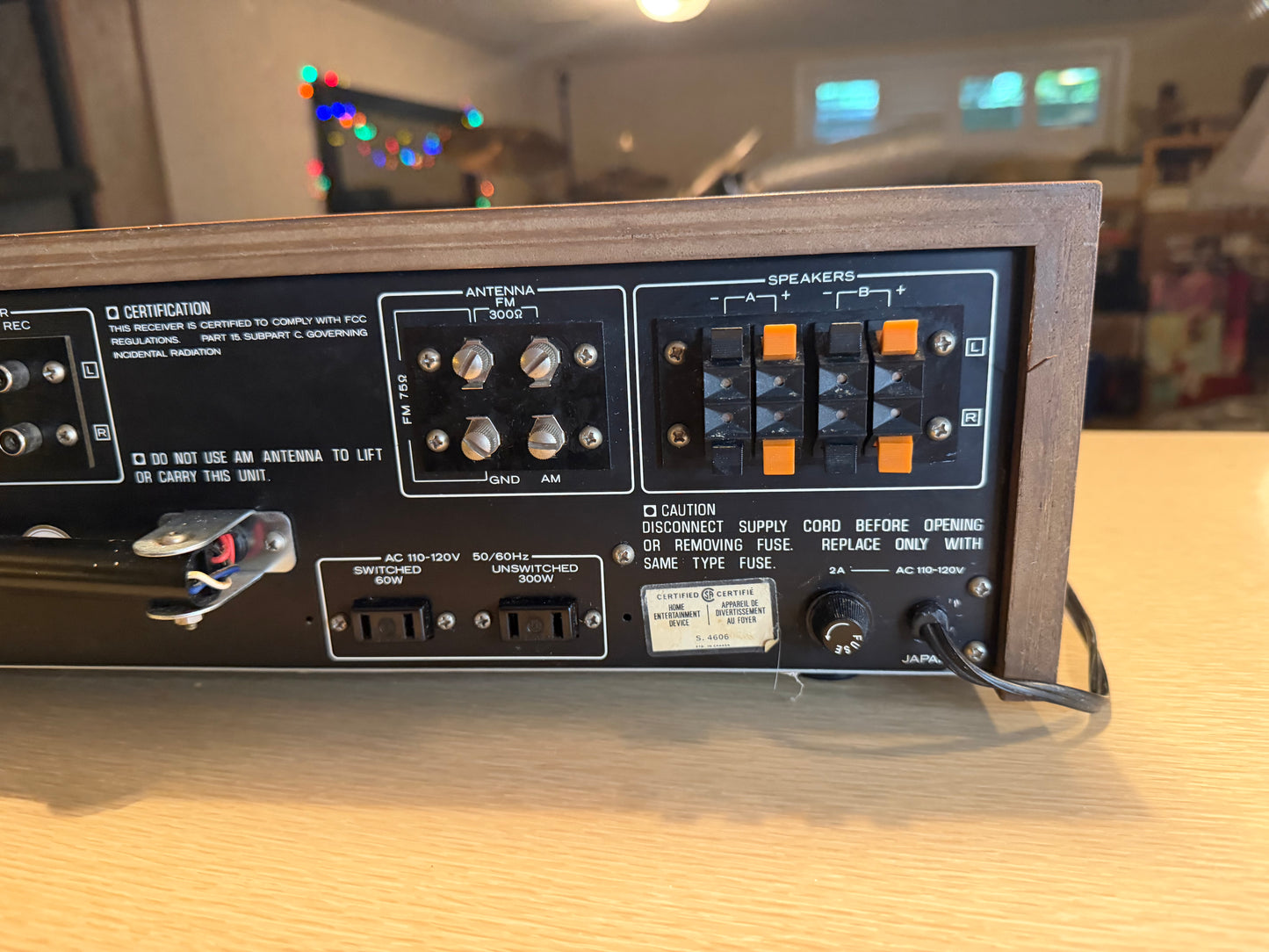 Kenwood KR-3200 Vintage Am Fm Stereo Receiver Amplifier Excellent Fresh Service