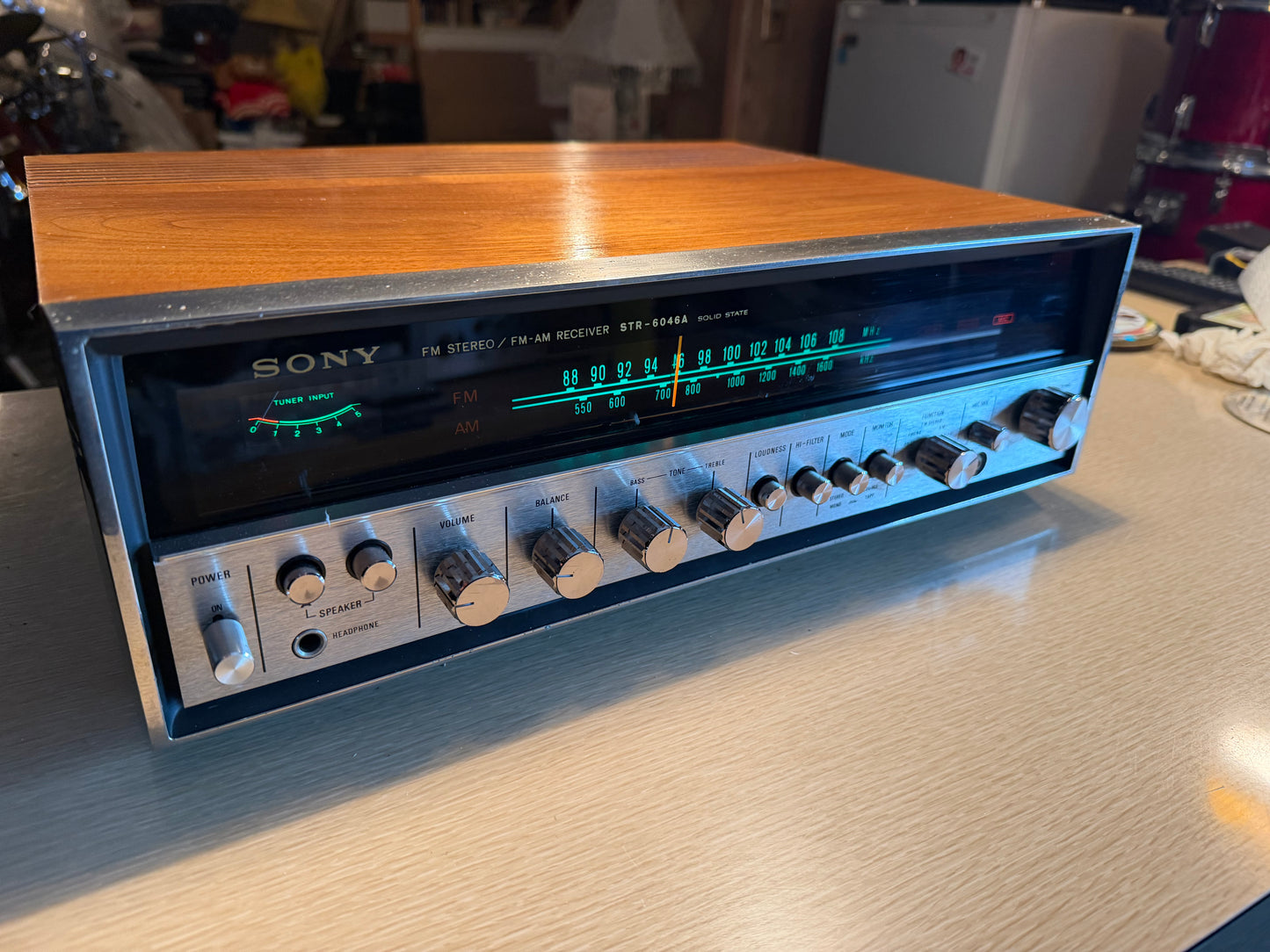 (NEAR MINT) Vintage SONY STR-6046A  AM/FM Stereo Receiver Fresh Servicing ✅🎶