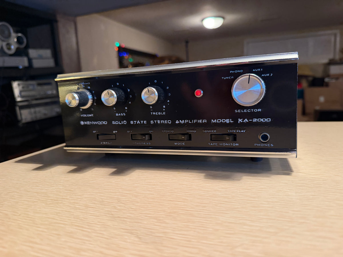 Vintage Kenwood Amplifier Model KA-2000 Full Fresh Servicing Very Rare Beauty🎶