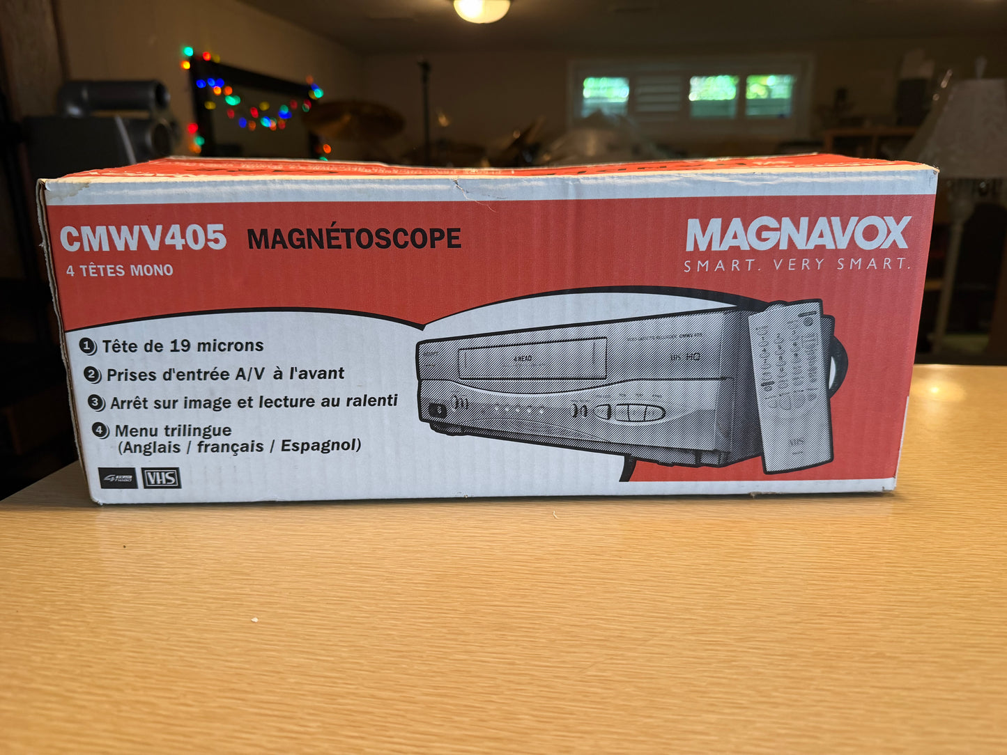 Magnavox CMWV405 VCR VHS Player Brand New In Box Never Used! Very Rare!