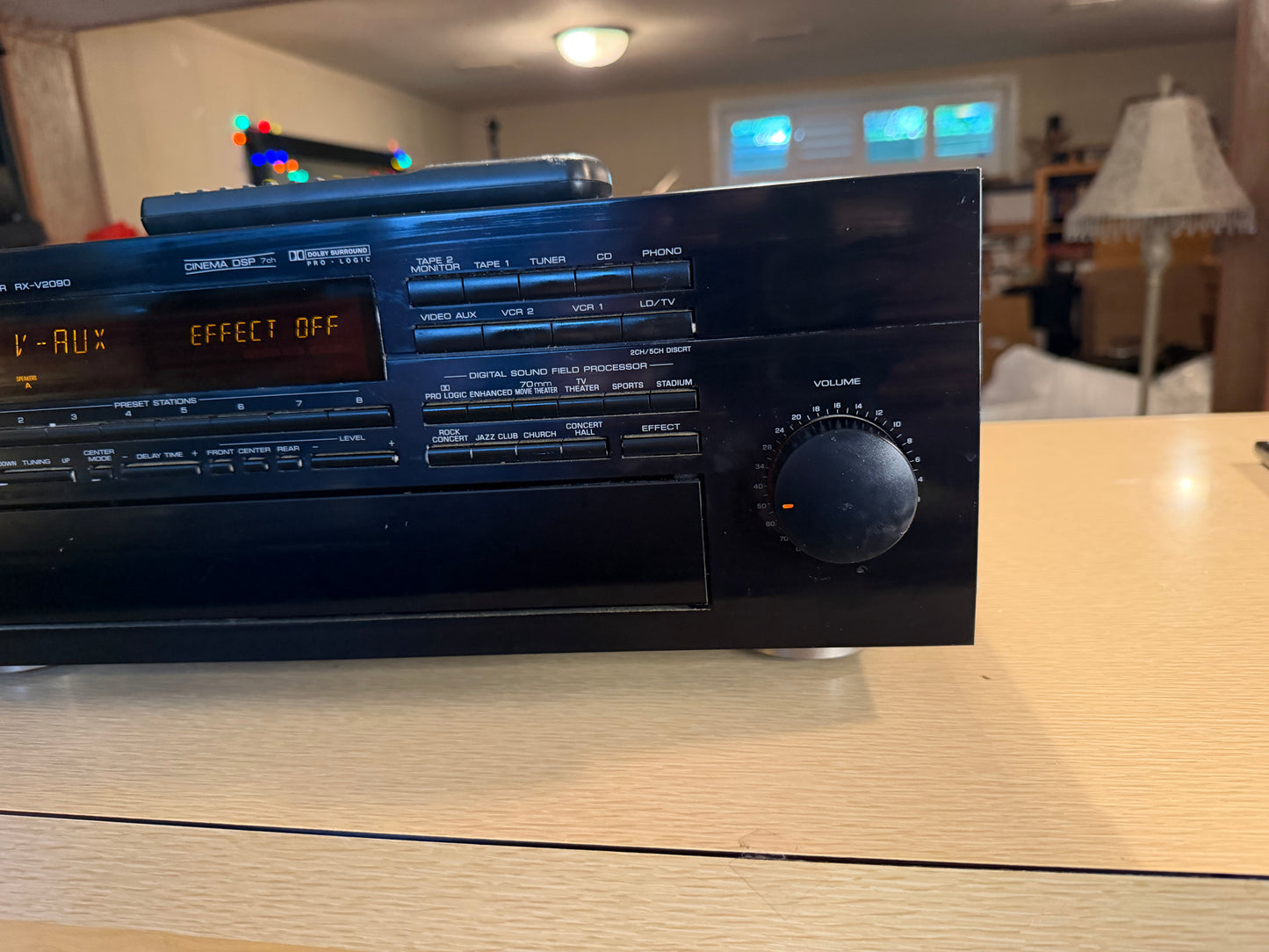 Yamaha RX-V2090 Natural Sound Stereo Receiver Cinema DSP 100WPC MONSTER Serviced
