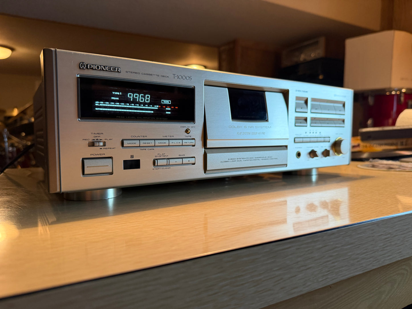 Pioneer T-1000S CT-93 3-Head Dolby B, C, S, Hx Pro  Cassette Deck Pro Serviced🔥