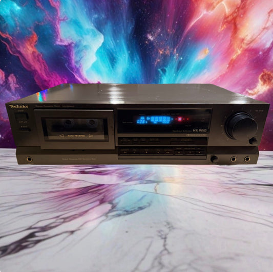 Technics RS-B465 Stereo Cassette Dec Fresh Service Belts Replaced Works Great🎶