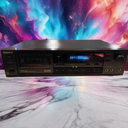 Sony Stereo Cassette Deck TC-RX55 Dolby B-C NR HX Freshly Serviced Very Rare🎶🔥