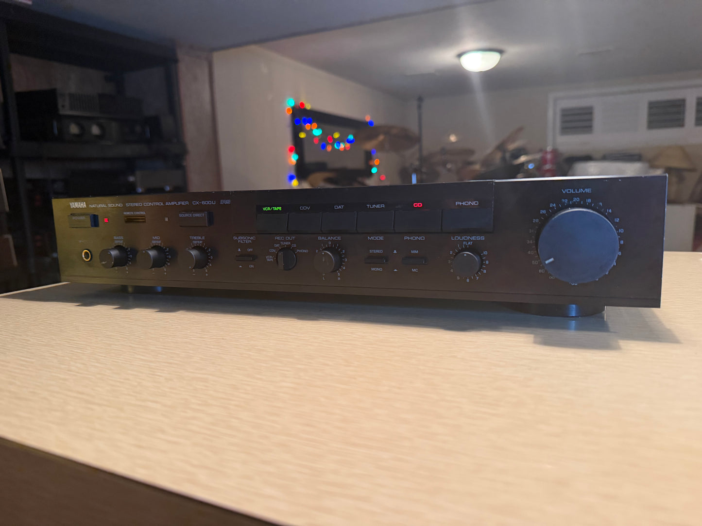 Yamaha CX-600 U Stereo Pre-Amplifier Natural Sound Full Fresh Service High End!