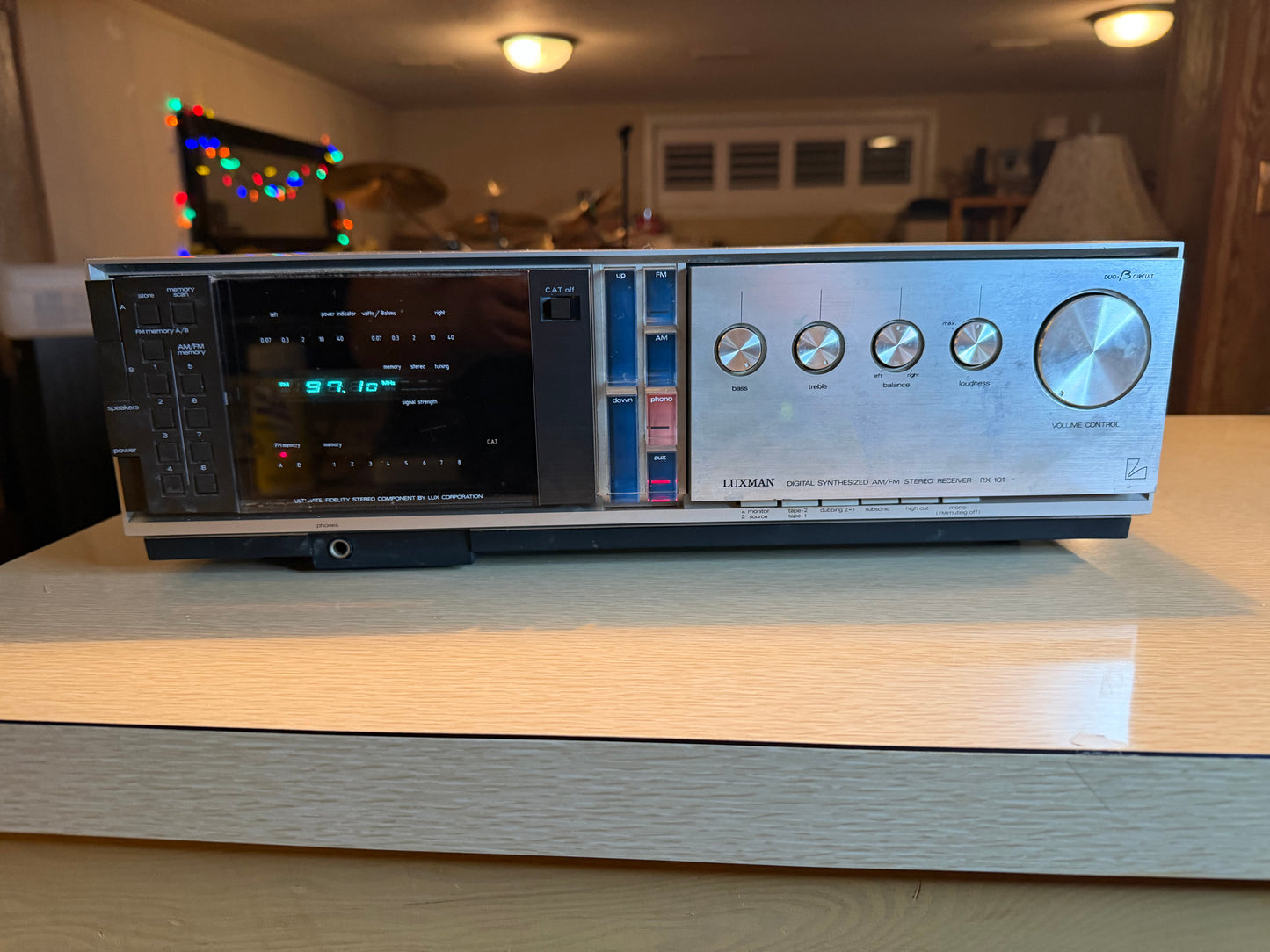 1983 Vintage Luxman AM/FM Stereo Receiver RX 101 *SERVICED* Please READ