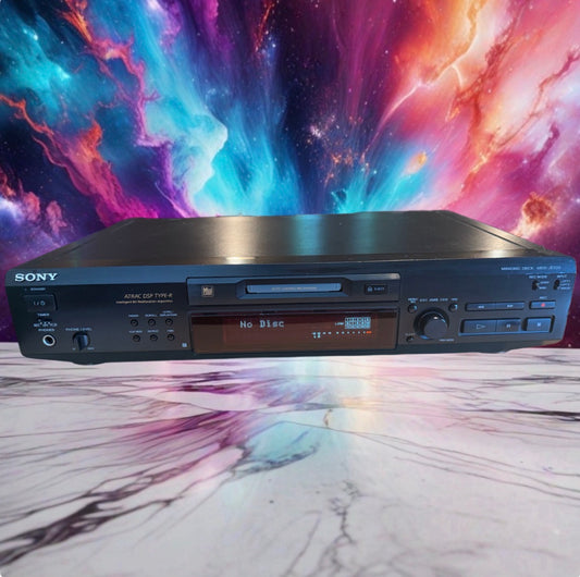Sony MDS-JE530 MiniDisc Deck Recorder - ATRAC Type-R Optical In/Out - Serviced🎶