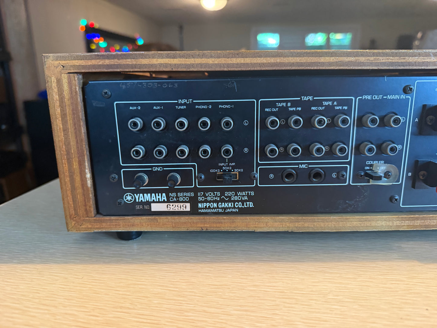 Vintage Mid 1970s Yamaha CA-800 Integrated Stereo Amplifier Pro Service N Mint🔥