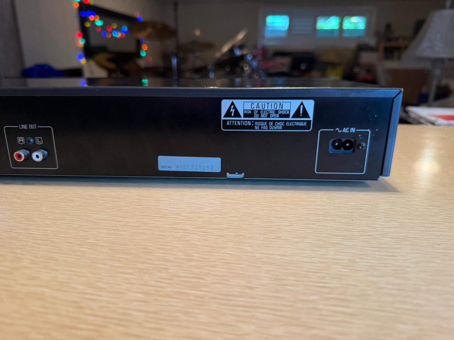 Vintage 1980’s Technics SL-P310 CD Player, Black Serviced With Original Manual🎶