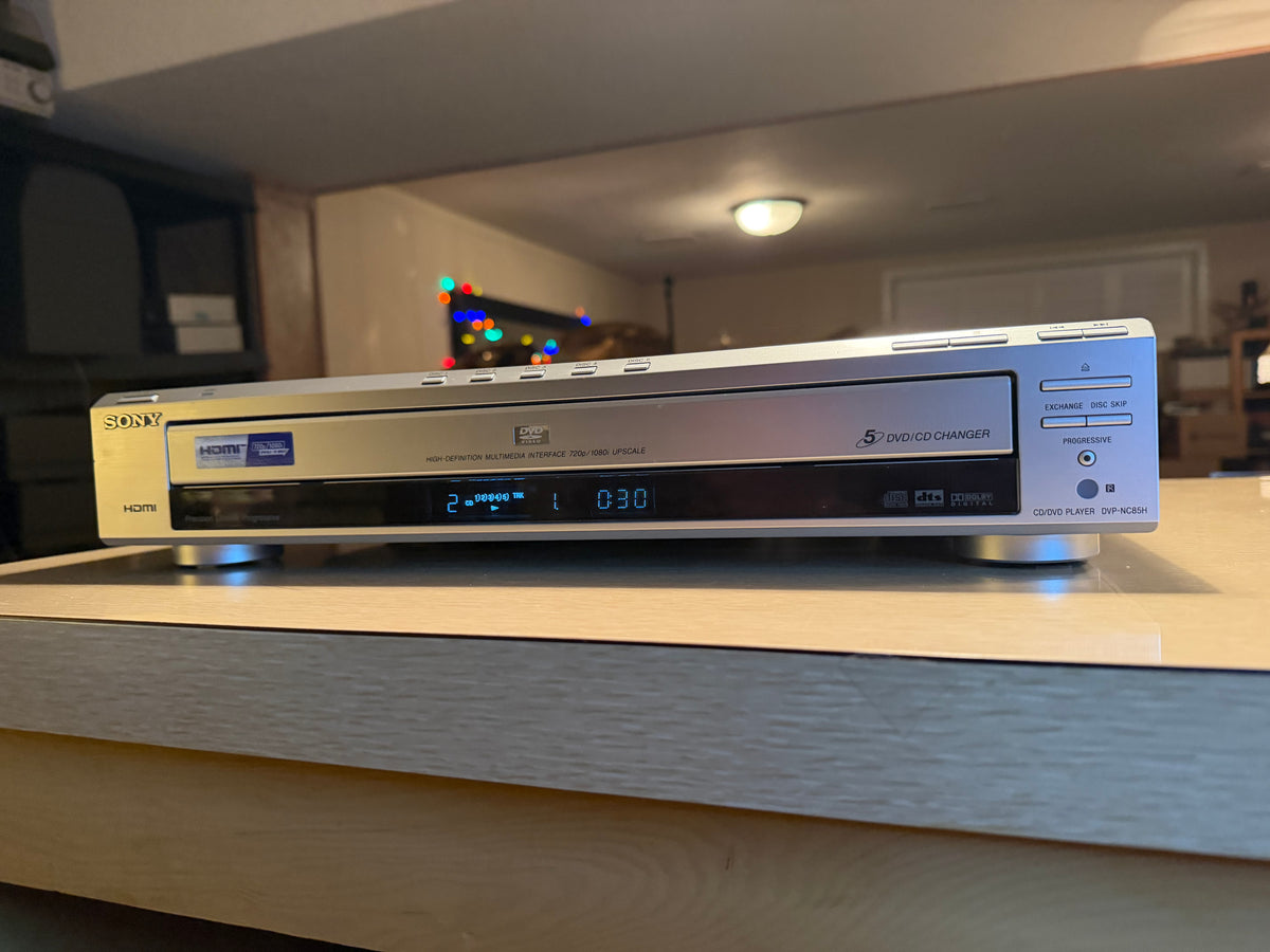 Sony DVP-NC85H HDMI 5-Disc DVD/CD Changer Player w/Remote Serviced Beauty🎶🔥