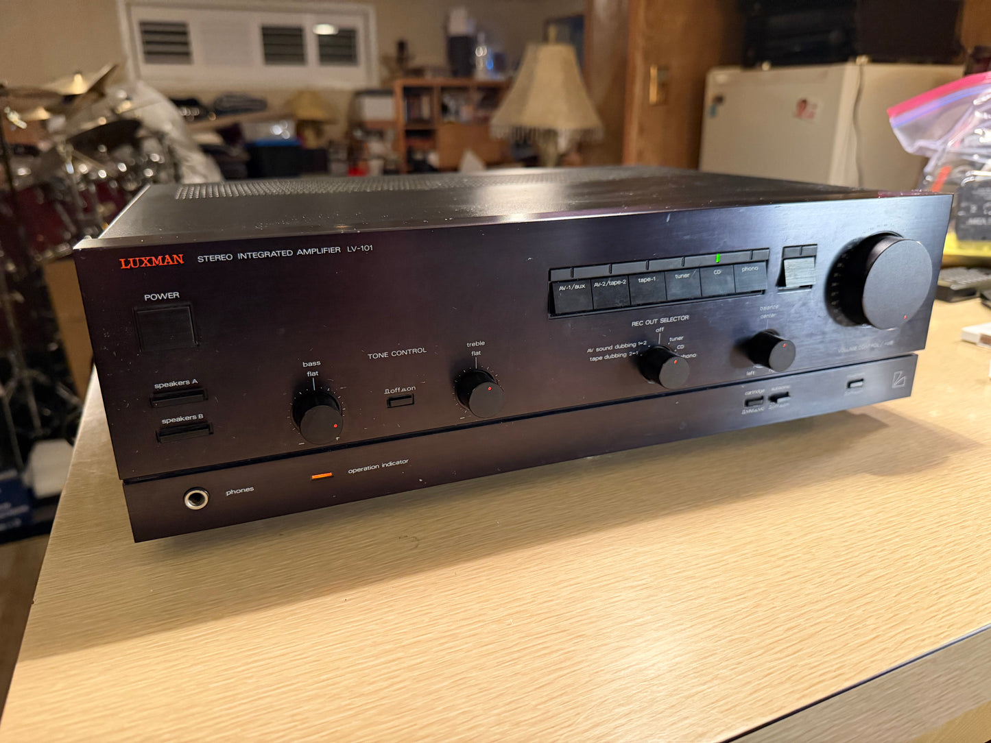 Luxman LV-101 Stereo Integrated Amplifier Freshly Serviced High End Audiophile