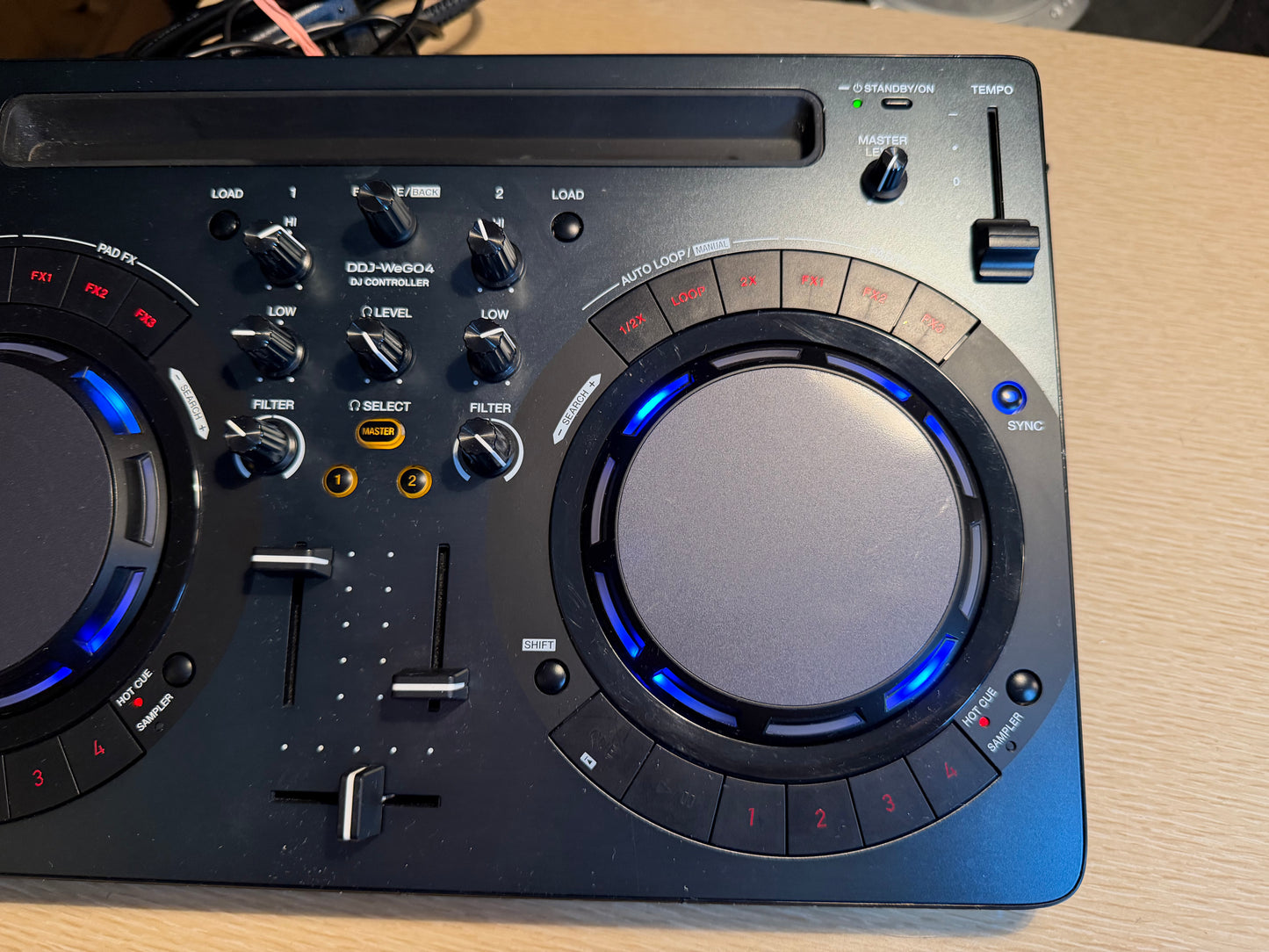 Pioneer DDJ-WeGO4-K DJ Controller Fully Operational High Fidelity Low Usage 🎶🔥
