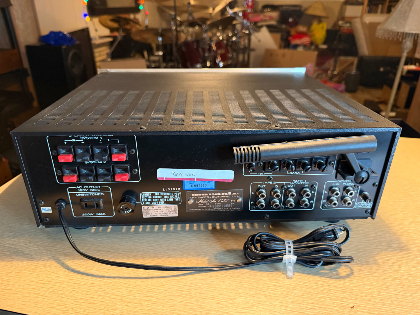 Marantz 1530 Receiver FULLY SERVICED New Bulbs Near Mint Condition Beautiful🎶🔥