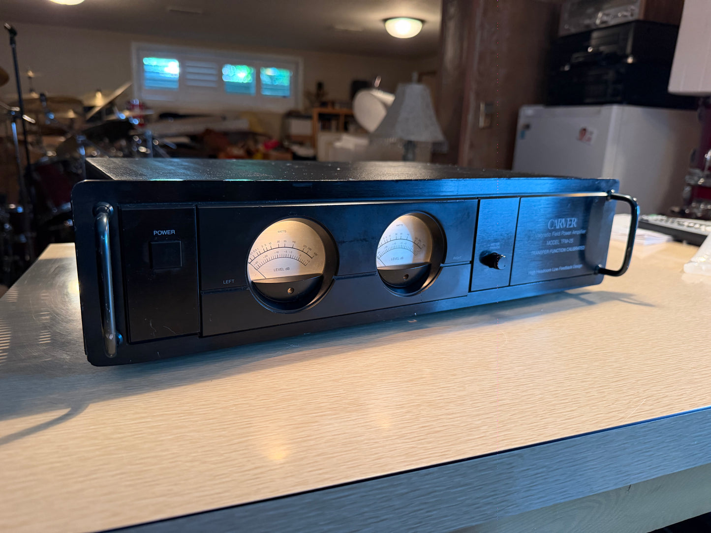 Carver TFM-25 Power Amplifier – Fresh Recap Full Fresh Service 225 WPC Beast🎶🔥