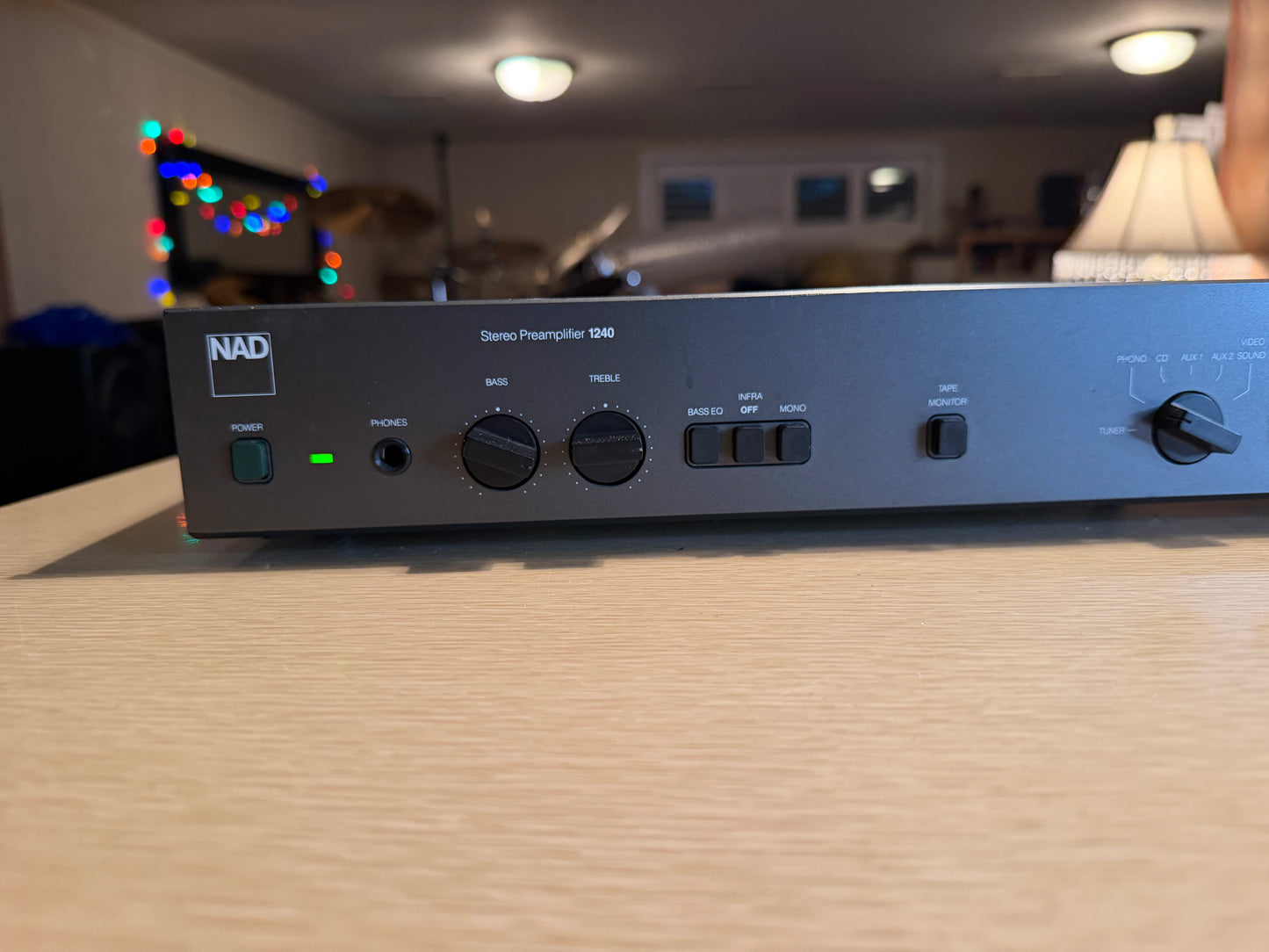 NAD 1240 Vintage Stereo Pre-Amplifier. Recapped, Full Serviced Works Amazing🎶🔥