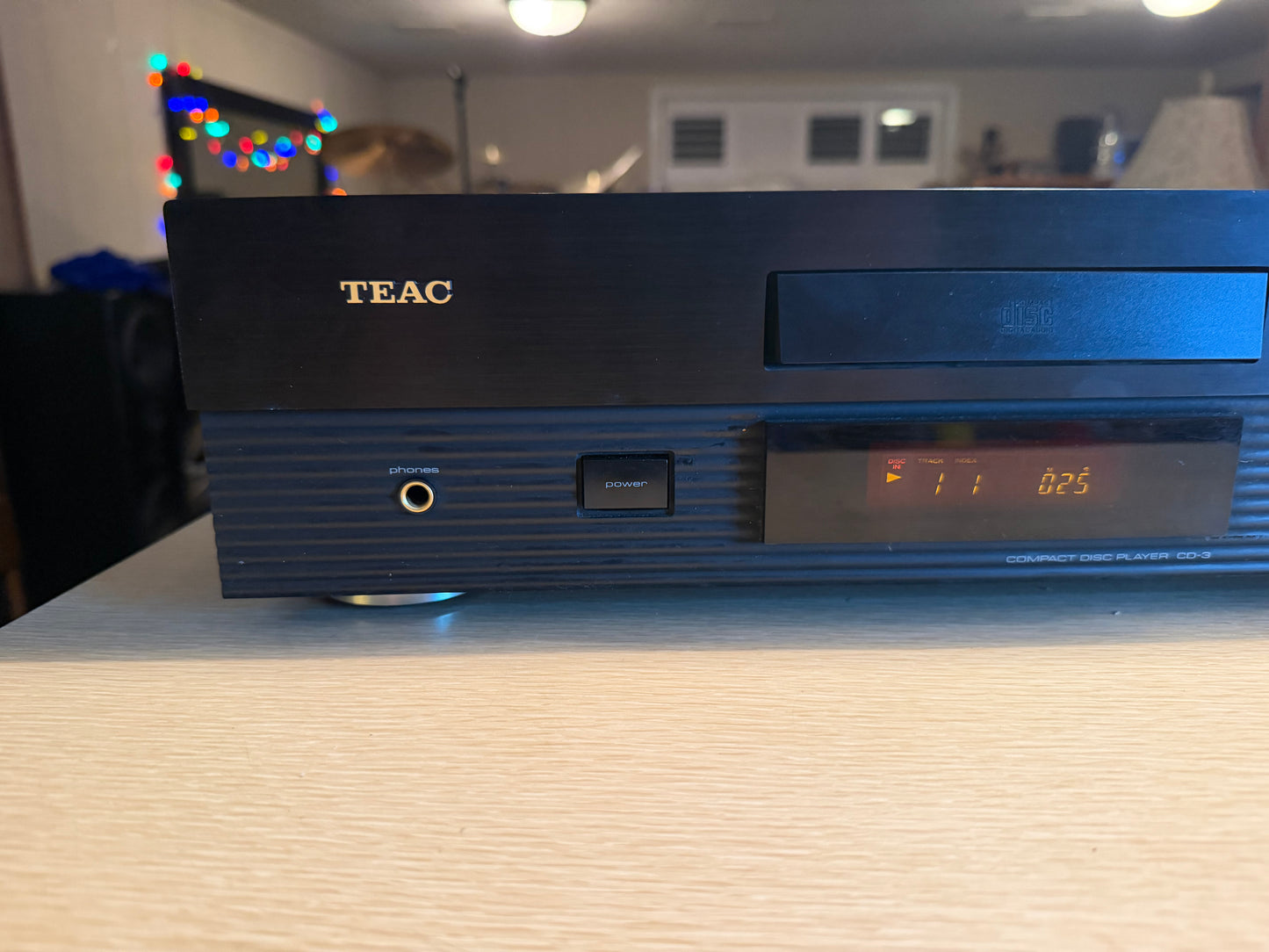 Teac CD3 CD-3 Audiophile High End Cd Player Fresh Pro Service Near Mint Cond🔥🎶