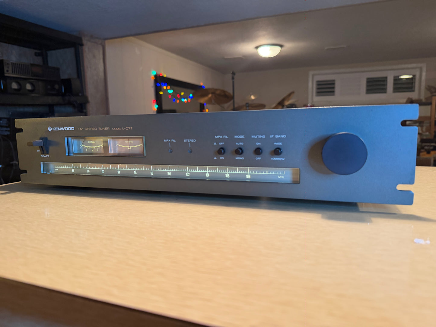 Kenwood L-07T Professional FM Stereo Tuner | Serviced Extremely Rare High End🎶