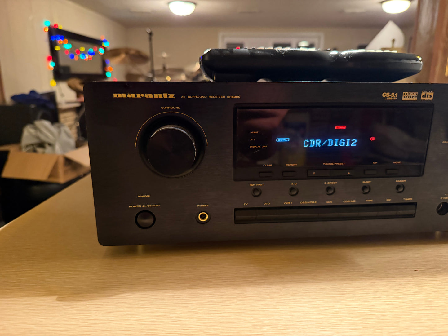 Marantz SR6200 AV Audiophile Home Theater Amplifier Remote Bundle Fresh Service!