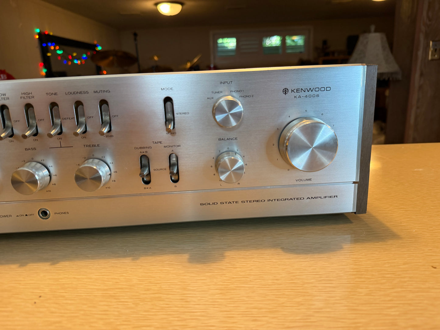 Kenwood Solid State Stereo Integrated Amplifier KA-4006 Full Fresh Servicing🔥🎶